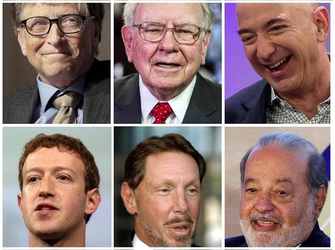 Billionaires The Top 10 Richest People In The World Toughnickel www