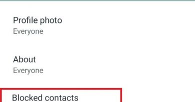 How to block and unblock a contact on WhatsApp
