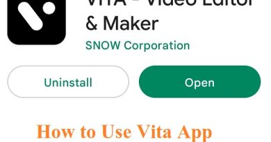 how to use vita app