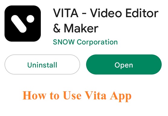 how to use vita app